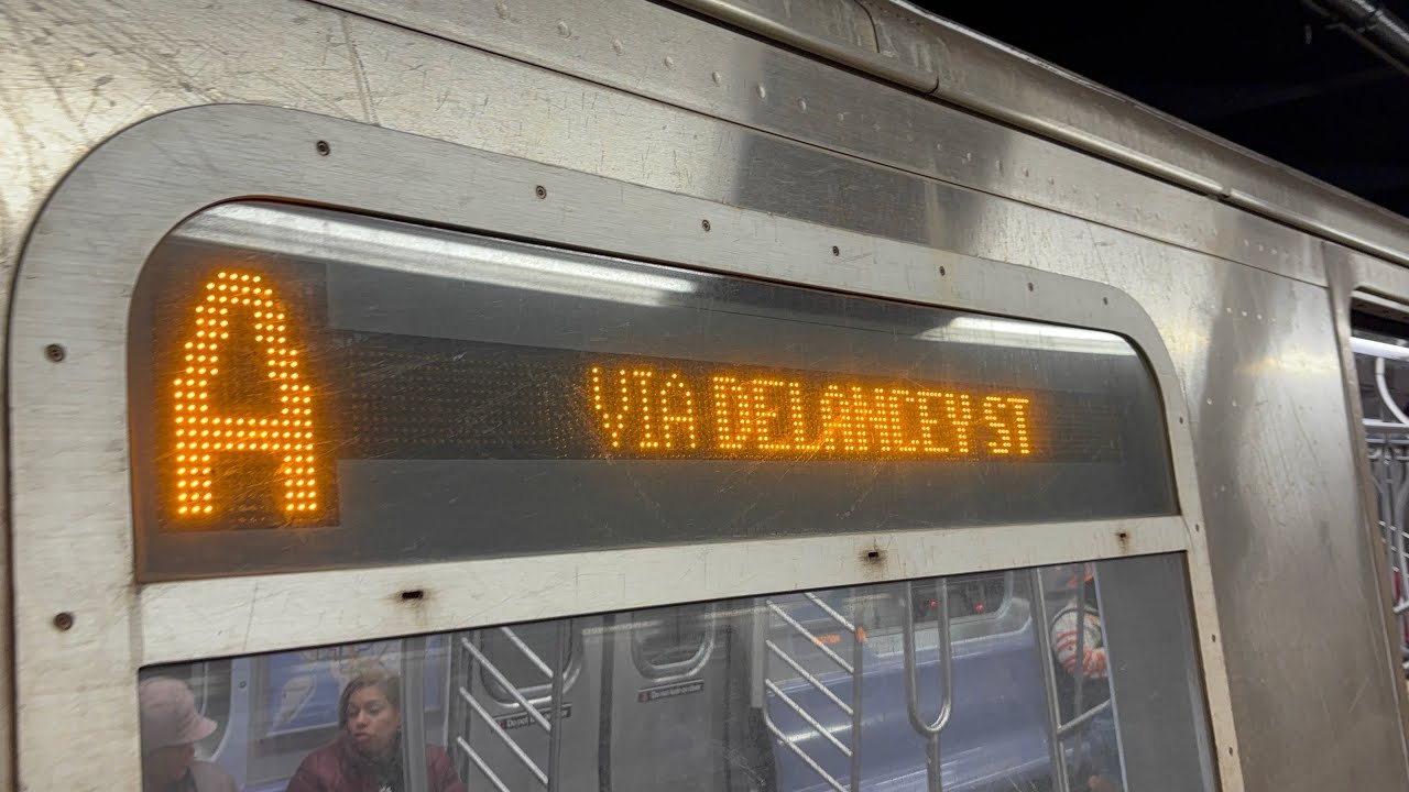 R179 A train: Inwood-207th Street to Far Rockaway-Mott Avenue (via Delancey)