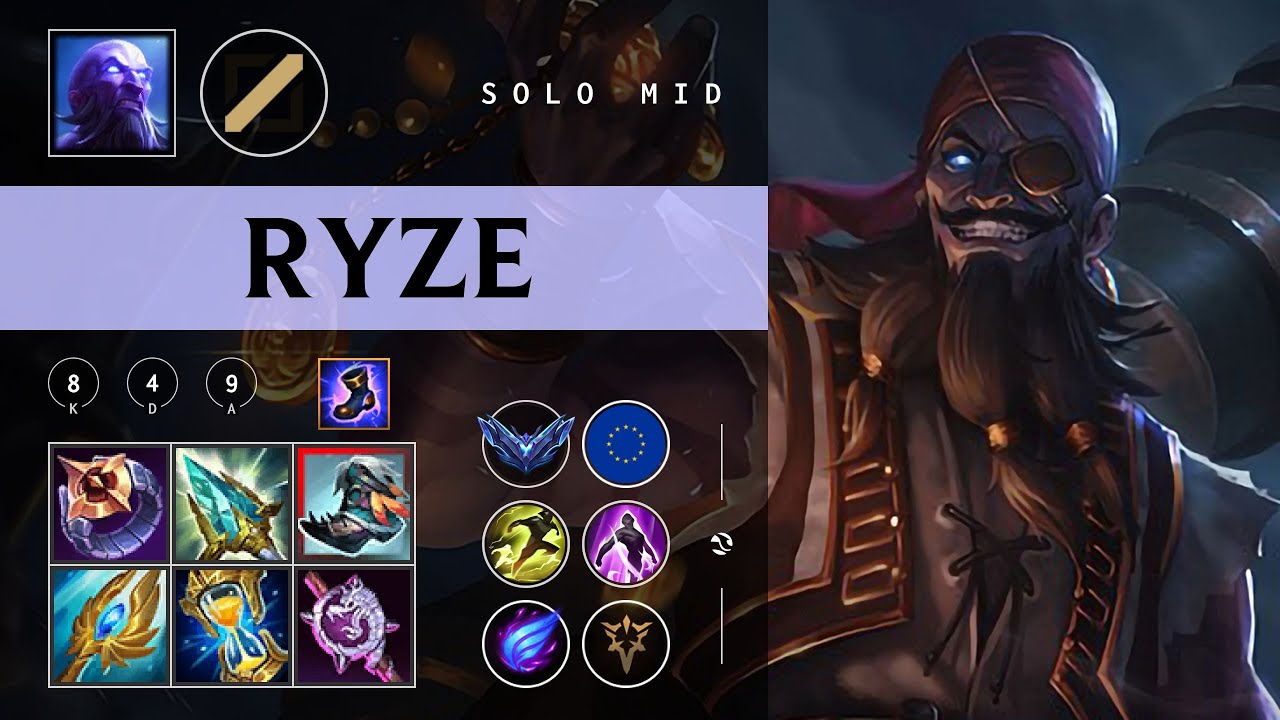 Ryze Mid vs Talon - EUW Diamond Patch 26.01