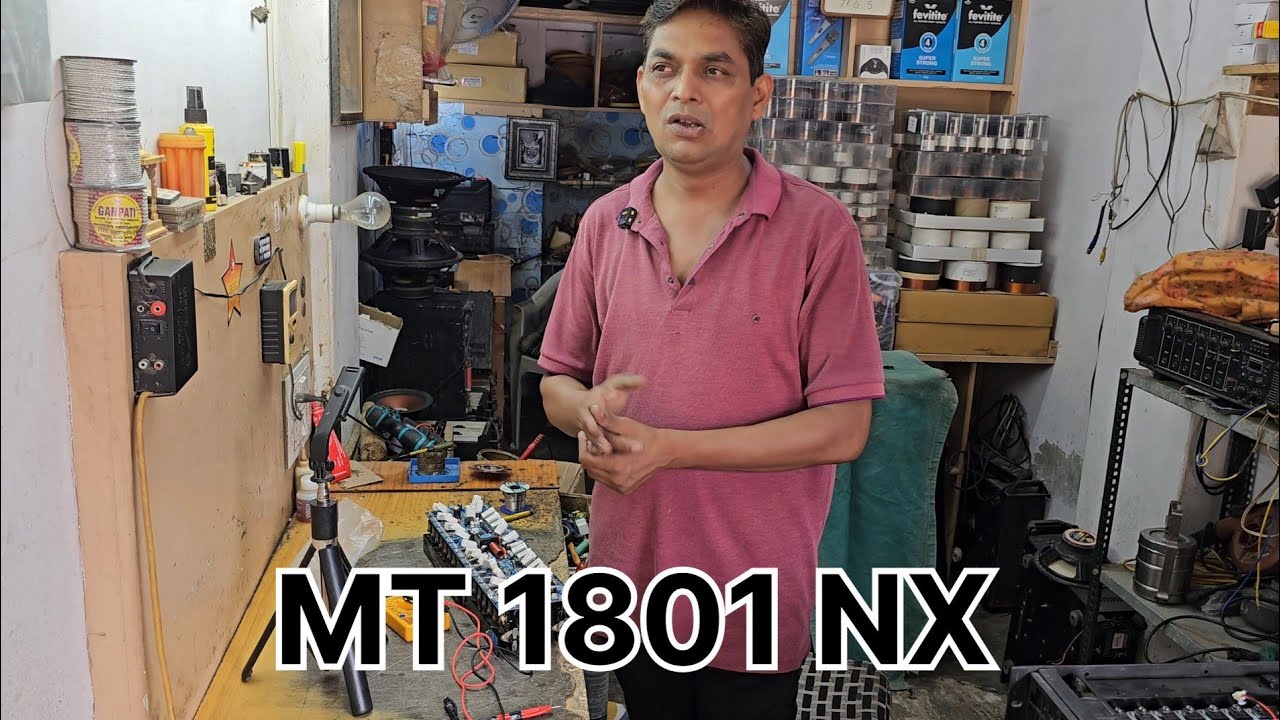 MT1801 Amplifier Repair ll  limiter problem solution ll NX audio proton ll #dj