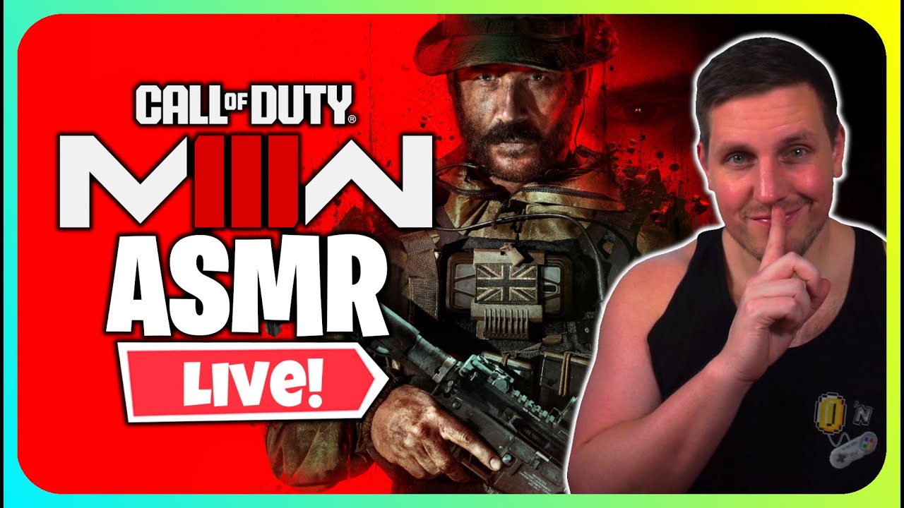 (ASMR Gaming) Relaxing Call Of Duty Modern Warfare III Gameplay! (Controller Sounds)