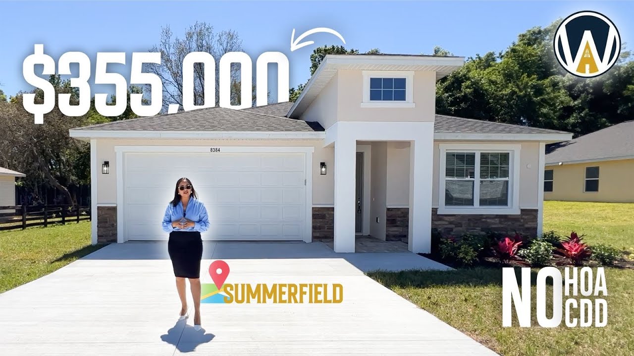 BEAUTIFUL and SPACIOUS Brand New Home - NO HOA NO CDD | Summerfield, FL