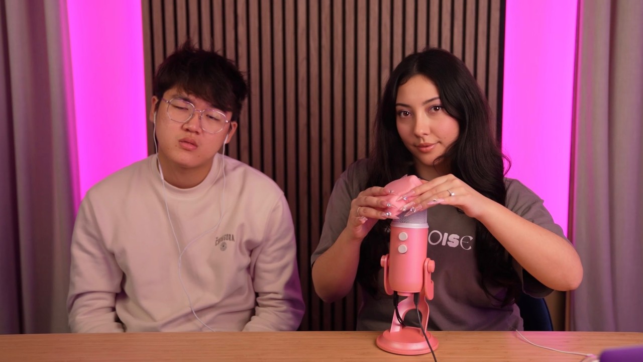 Giving my fan ASMR (ft. @DongASMR)