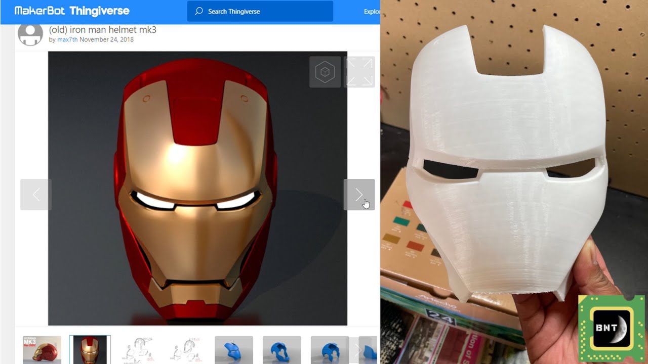 How to Make an Iron Man MK3 3D Print Helmet Cosplay (Part 1) | Berto Made it!