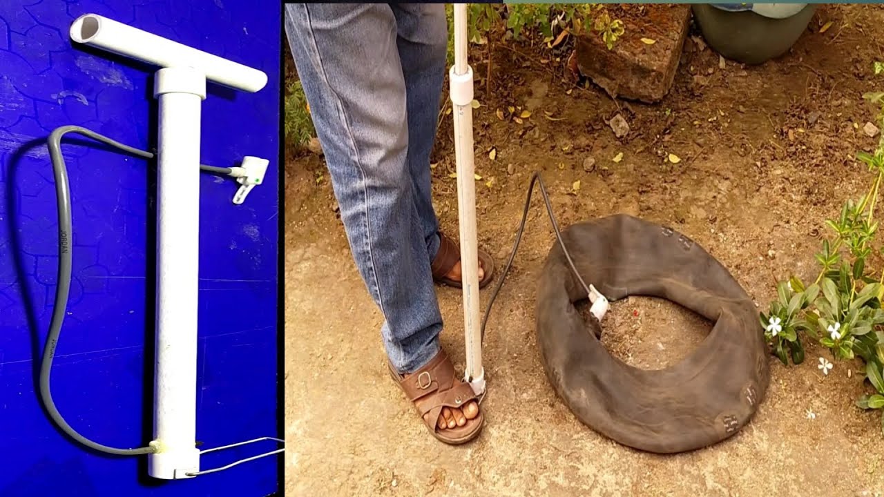 How to make cycle, bike Air Pump || cycle pump