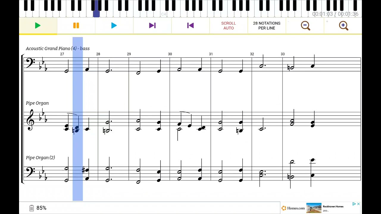 Reverently and Meekly Now (bass)