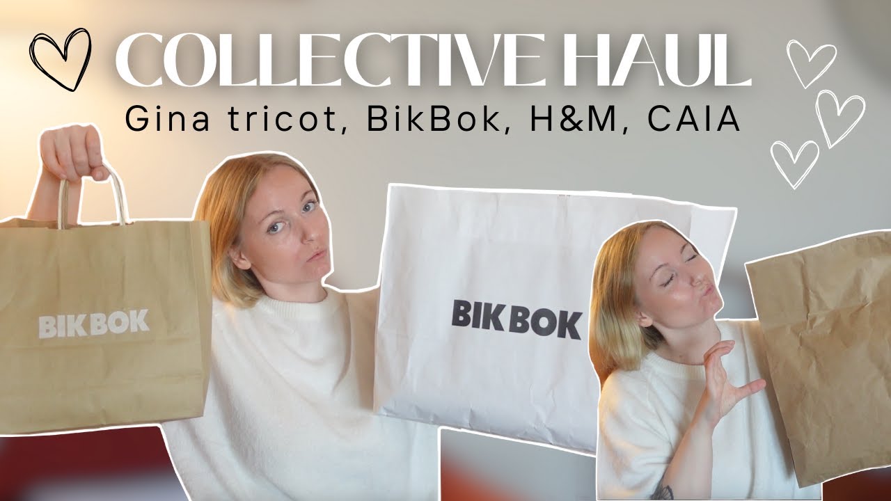 COLLECTIVE HAUL (TRY ON I SLUTET) *BIKBOK, GINA TRICOT, H&M, CAIA, LAGER 157*