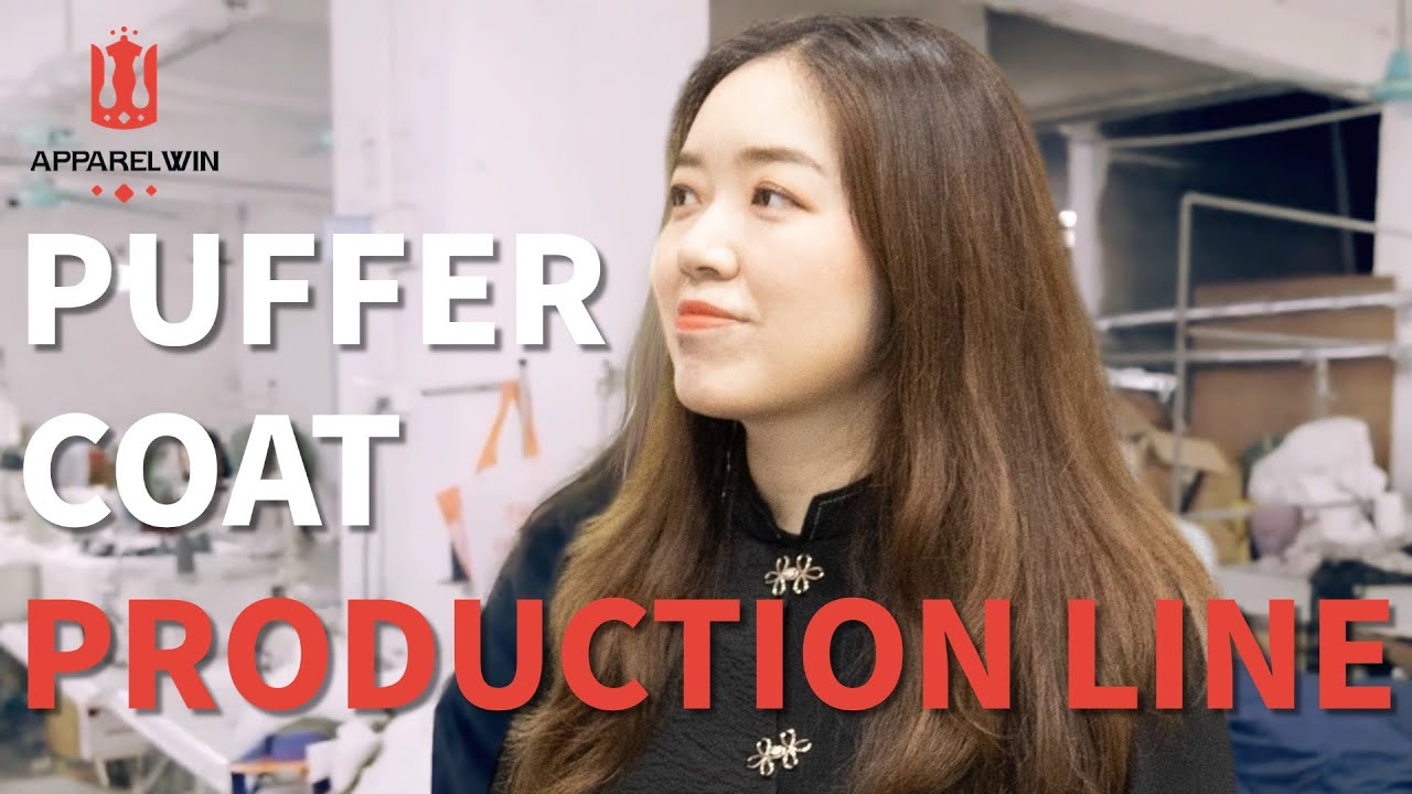 Apparelwin Live in Puffer Coat Production Line 2021.11.17