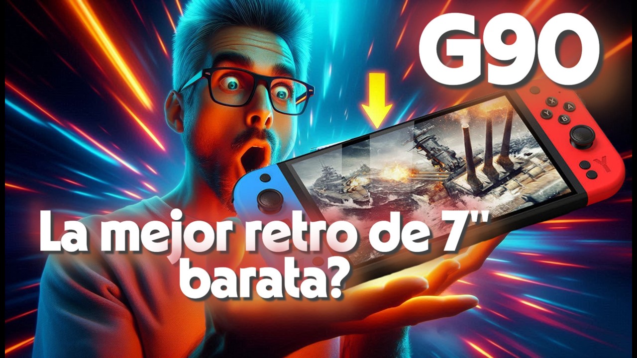 La mejor retro de 7 pulgadas y solo 50€  ¿merece la pena?, G90 | unboxing | análisis | full review