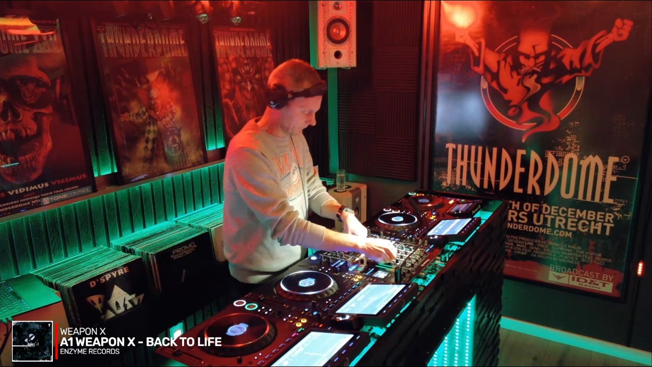 +170 bpm History of mainstream Millennium Hardcore // Gabber // Hakken - dj set - Livestream 173