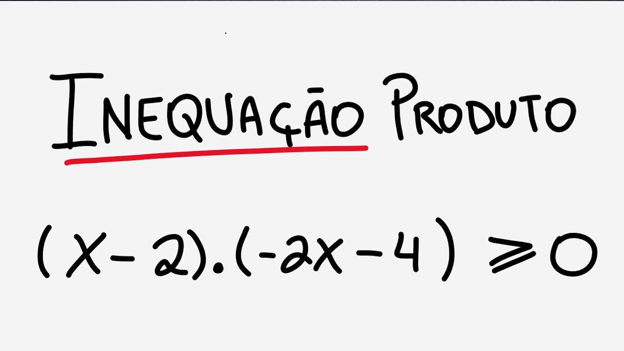 Como resolver inequação produto do 1º grau fazendo a análise do sinal?