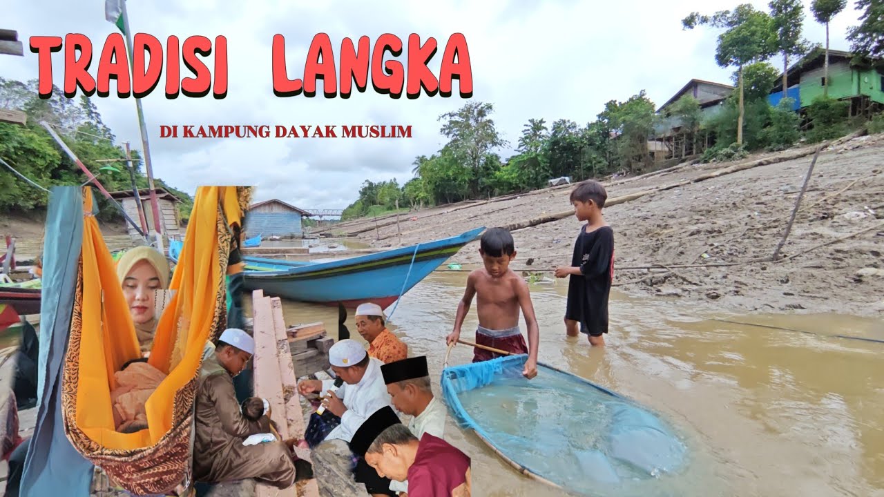 PROSESI UPACARA KELAHIRAN ANAK DAYAK MUSLIM BAKUMPAI DI TANAH BARITO. 