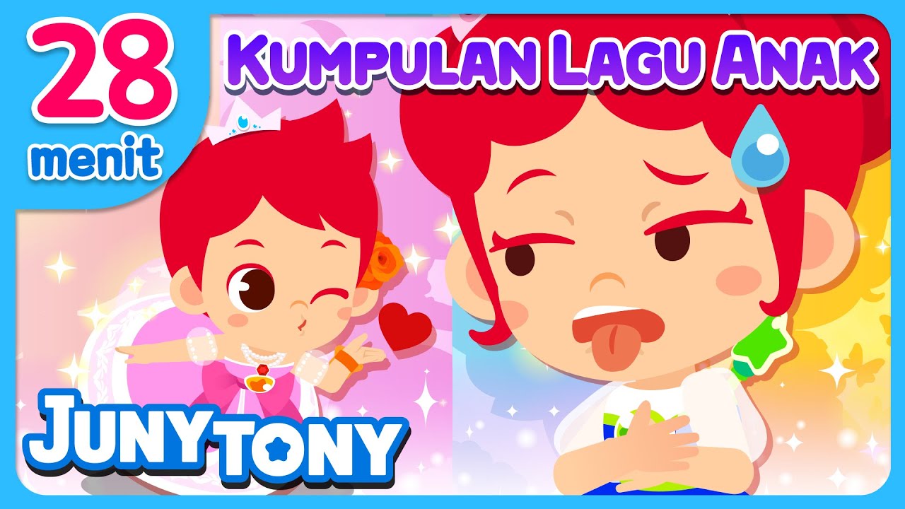 Lagu Baru Agustus Dan Lainnya 🎀🏊🏼🚒 | Kumpulan Lagu Anak | JunyTony Bahasa Indonesia