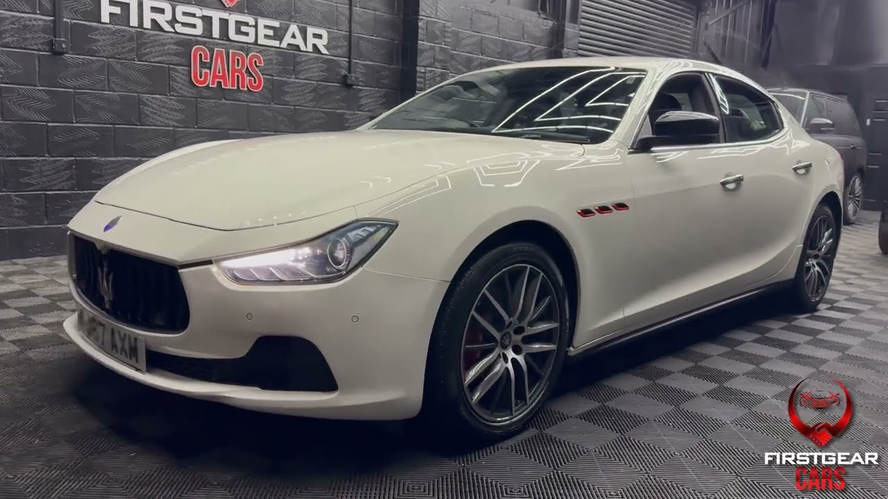 2017 (67)  MASERATI GHIBLI 3.0D V6 Saloon 4dr Diesel ZF Euro 5 (s/s) (275 ps)