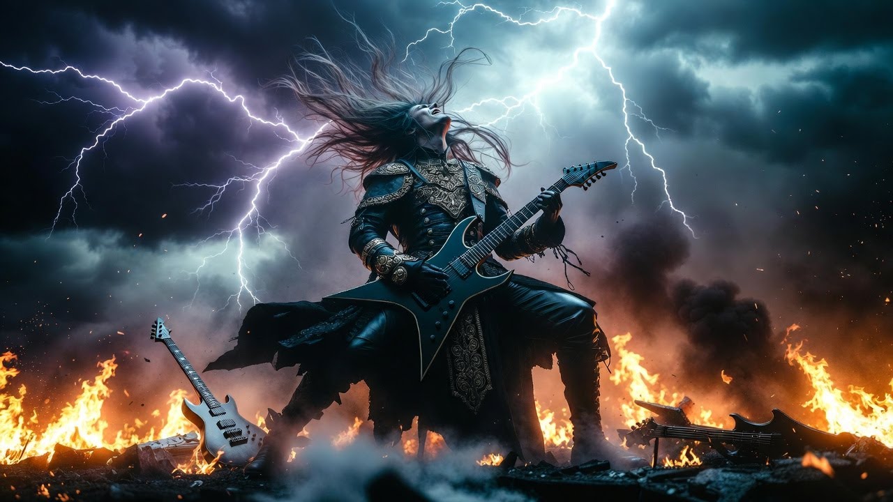 Neo Classical Metal Instrumental | Classical Guitar Meets Metal Symphony
