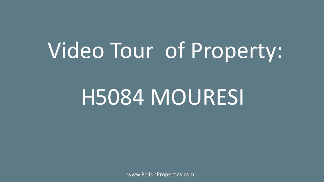 Video Tour of Property: H5084 MOURESI