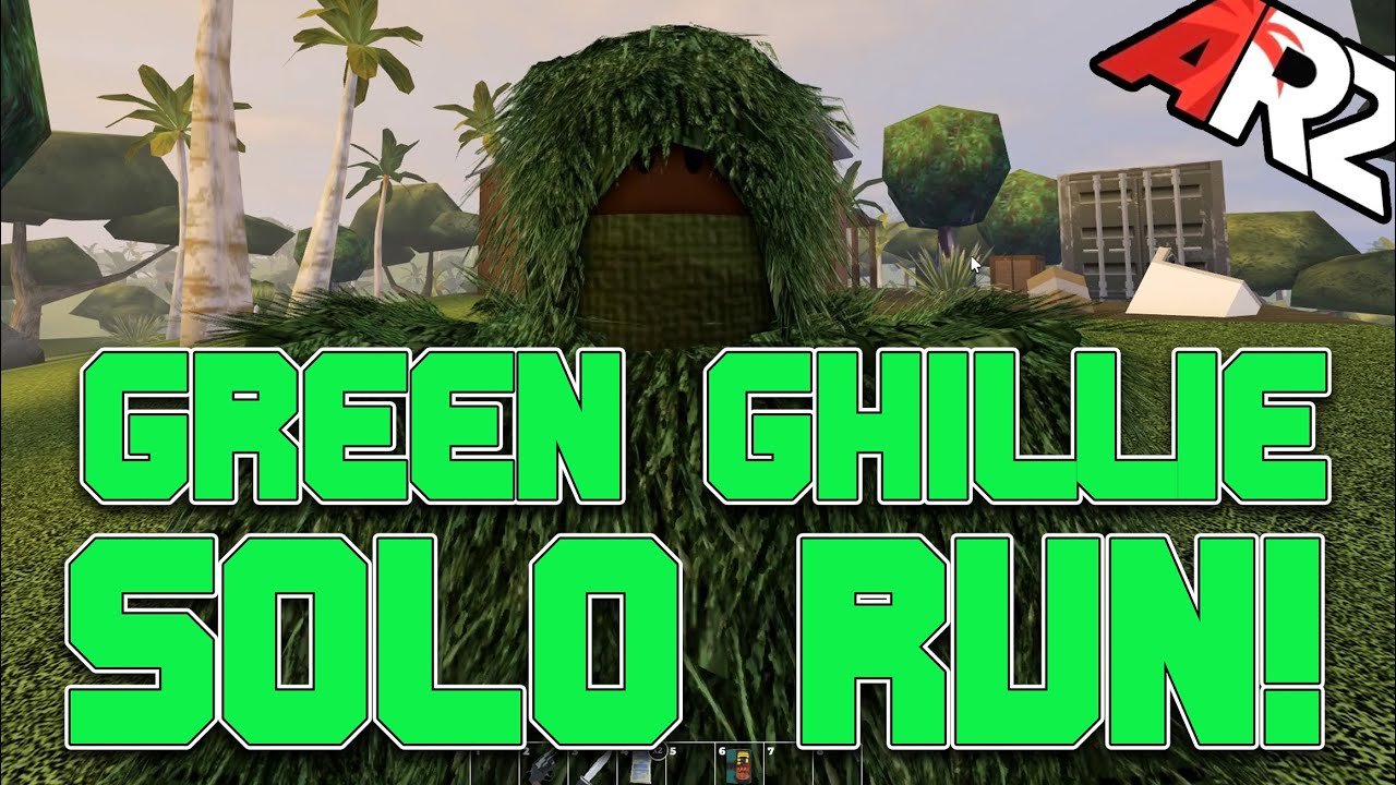 GREEN GHILLIE SOLO RUN | Apocalypse Rising 2