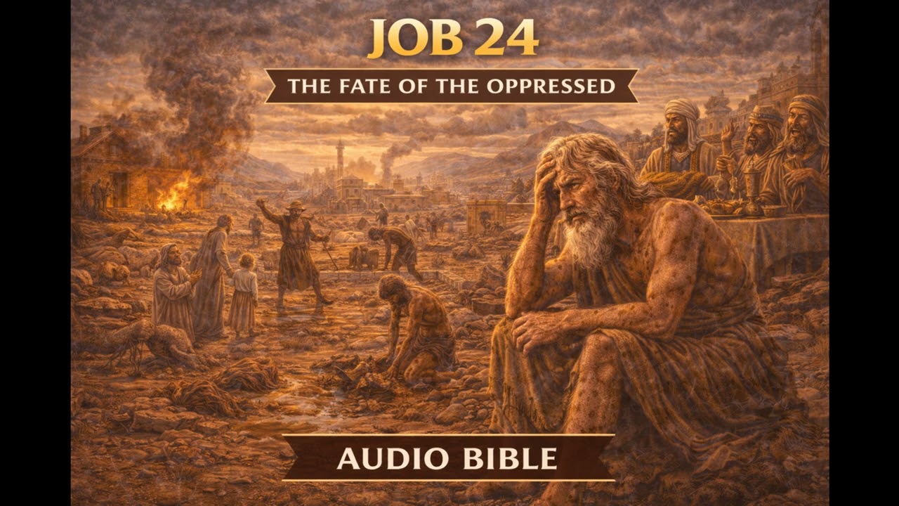 📖 Job 24 (Audio Bible) | Injustice Exposed, God’s Timing Questioned