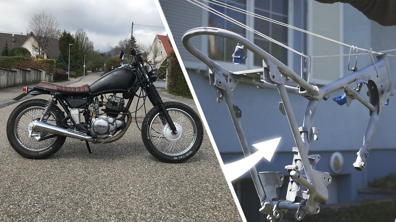 Préparation Scrambler Yamaha SR 125 - ÉPISODE 1