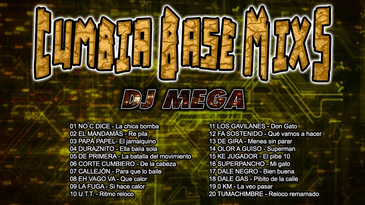 VARIOS - CUMBIA BASE MIX 5 (Dj Mega) (2003/2004)
