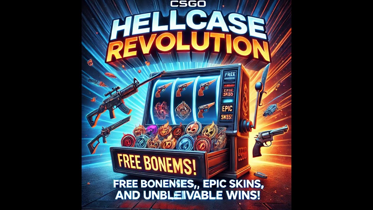 Hellcase Revolution &ndash; Free Bonuses, Epic Skins, and Unbelievable Wins! - Join the Giveaway Below