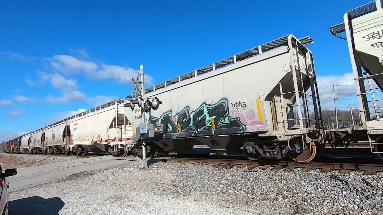 Trains at Du Quoin and Carbondale, IL 2/15/26