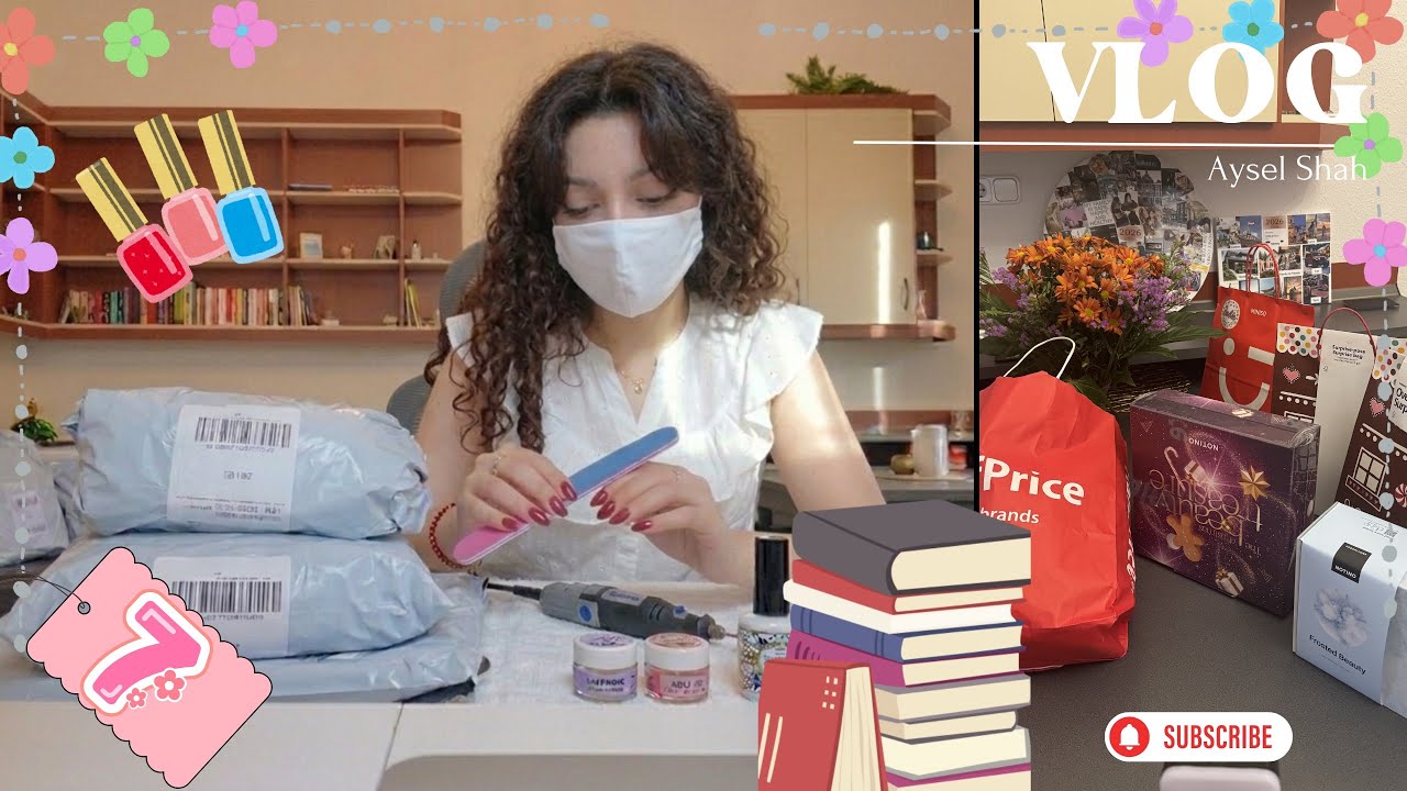 EVDƏ ÖZ DIRNAĞIMI DÜZƏLTDİM💅🏻 İNSANLAR VİDEOMDA NƏ TUTDU😳 KİTAB KLUBU📚MARTVLOG 7💫AYSELSHAH