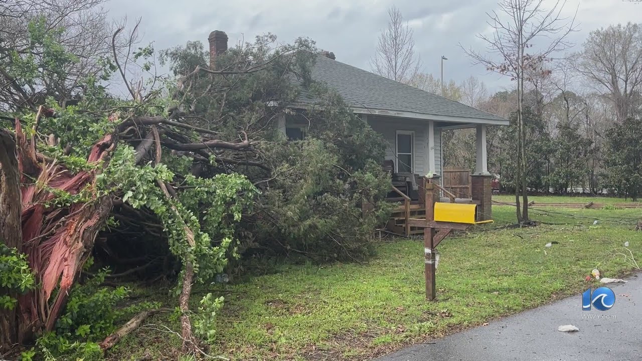 Storm damage reported across region