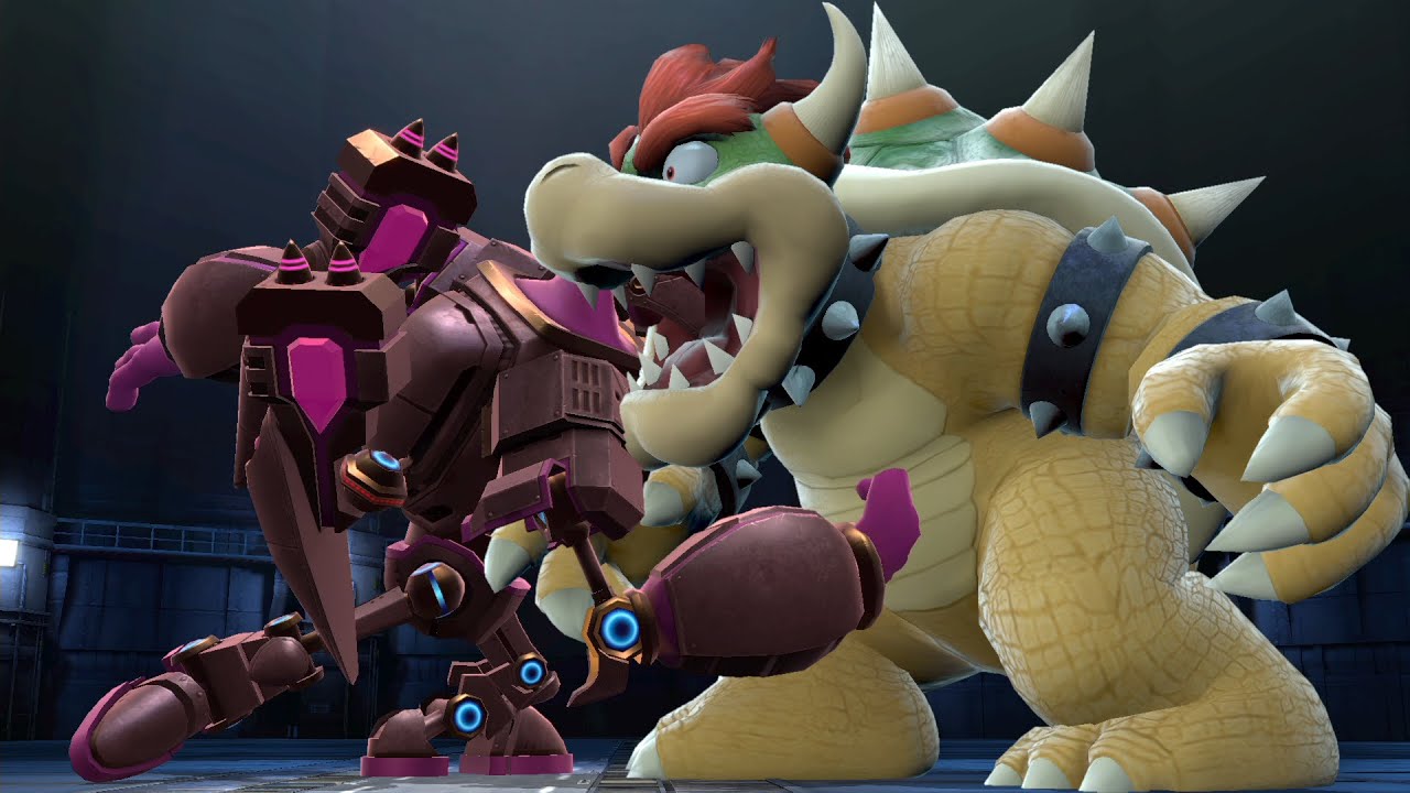 Giant Bowser vs Galleom - Super Smash Bros Ultimate