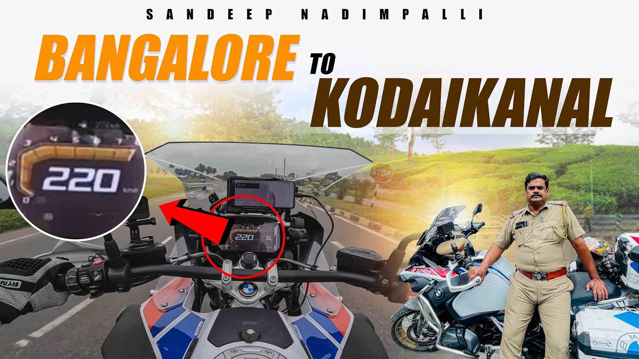 Bangalore To Kodaikanal | | BMW GSA | Sandeep Nadimpalli | Telugu |