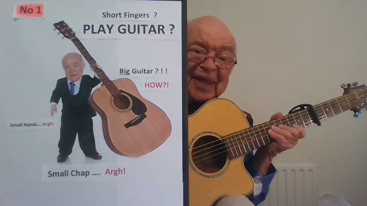 PLAY GUITAR.- SHORT FINGERS ? ! !    (Argh!)   (No1)