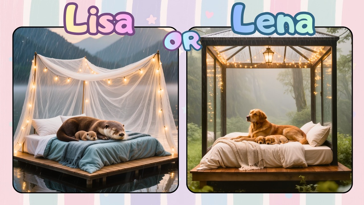Lisa or Lena? Which One Is Cuter 💖 | Cute Capybara Videos #fypシ゚ #lena #lisa #trending #lisaorlena