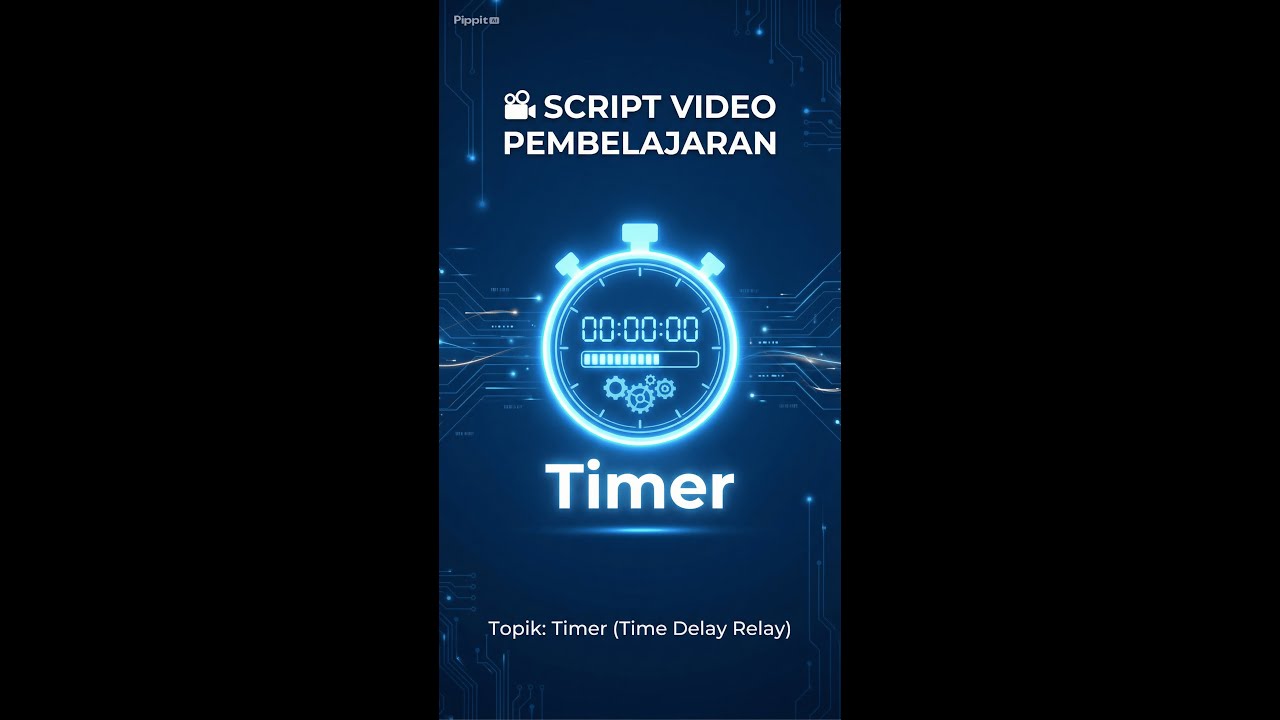 Timer (Time Delay Relay) Dijelaskan dalam | Otomasi Listrik