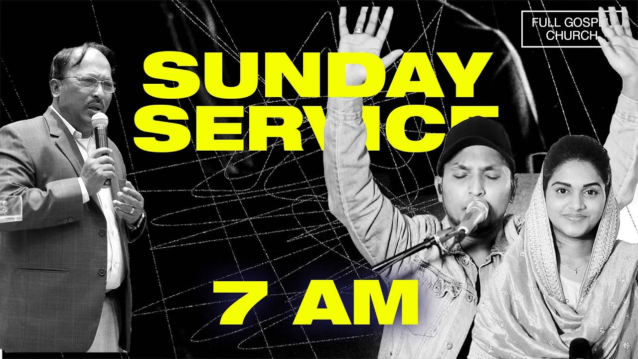 Sunday First Service with Pastor. Immanuel Paul & Sharon Paul Perli | Feb 20  |  7  AM