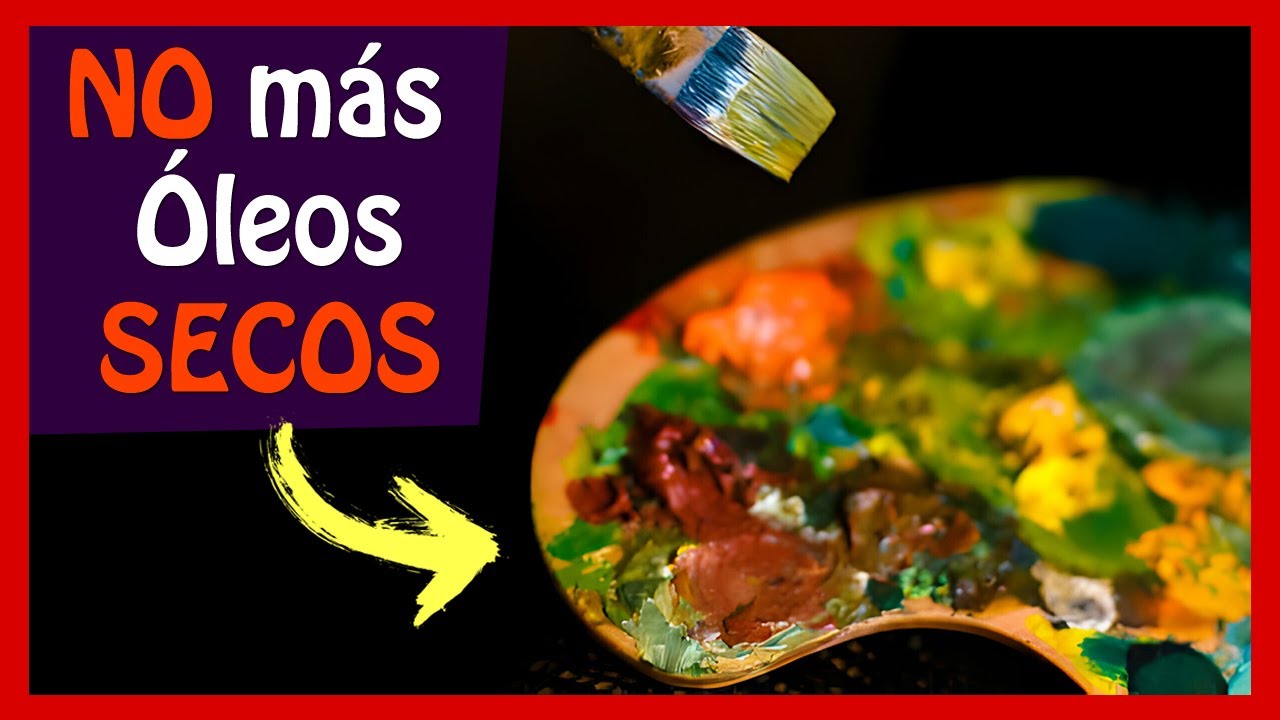TRUCO para EVITAR que tus ÓLEOS se SEQUEN! en la paleta 🎨 2024