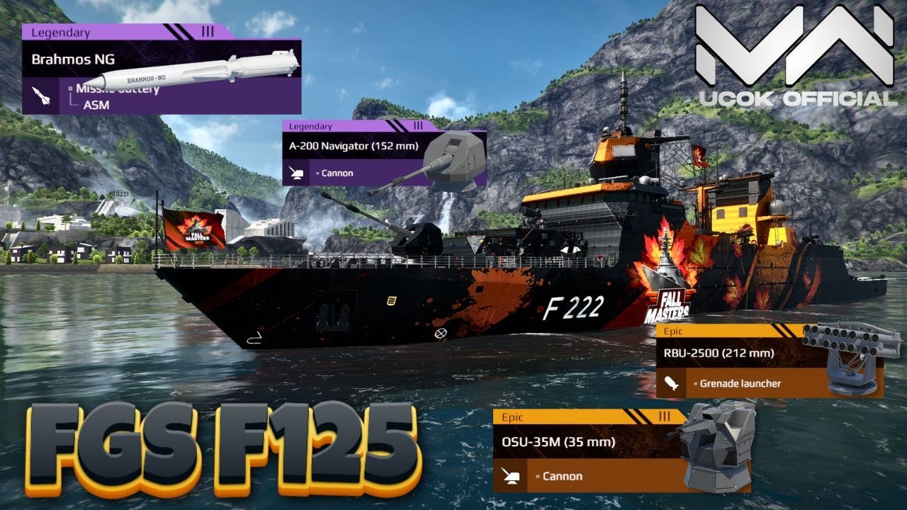 FGS F125 — OP ??, Yet Almost No One Uses It | Modern Warships