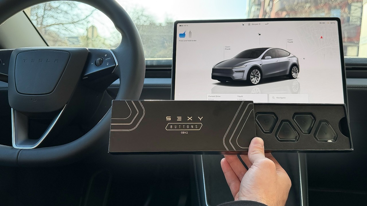 Control Your Tesla Faster with Wireless Buttons