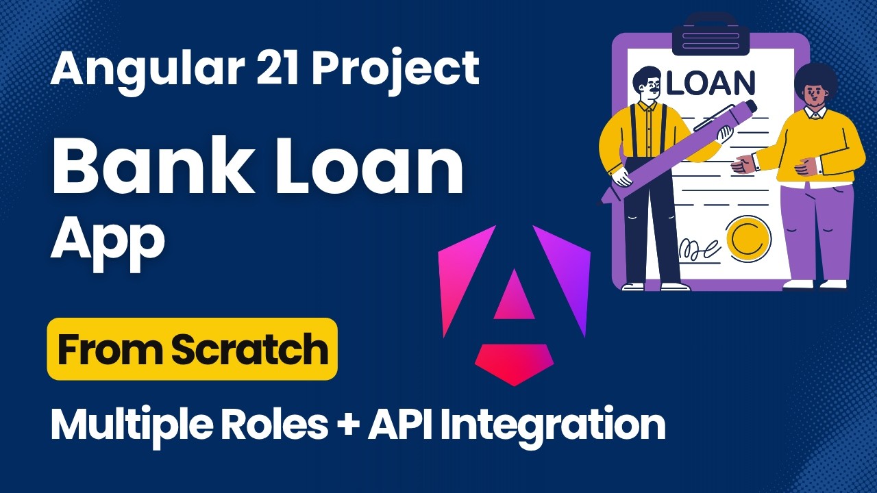 Проект на Angular 21 🚀 Система оформления банковских кредитов | Завершенный проект