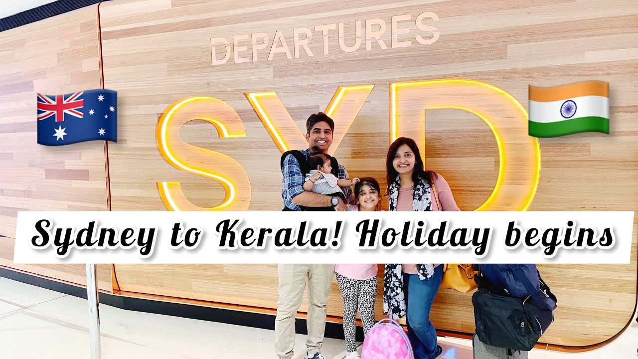 Flying to India after 4 years! Travelling with a baby| Meeting our families after so long!