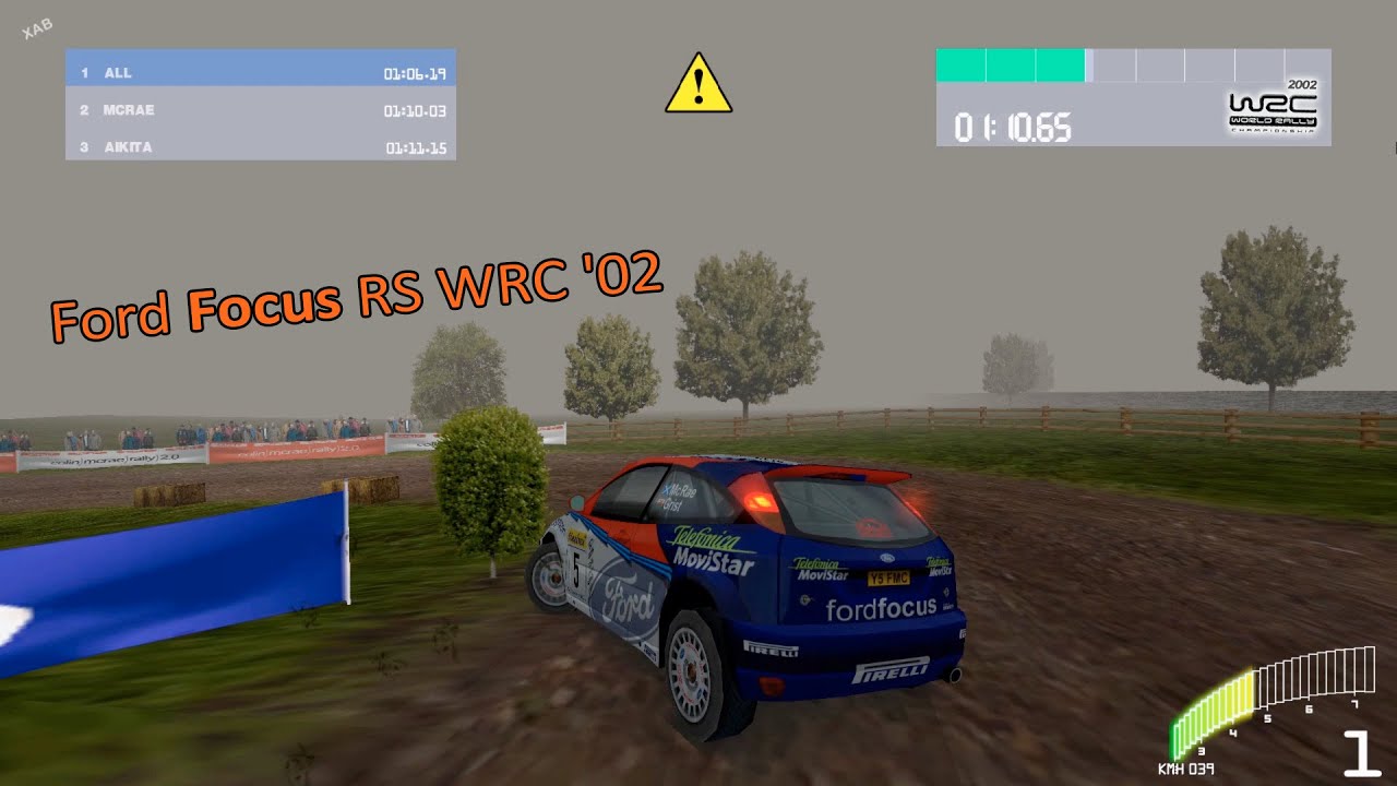 Ford Focus RS WRC '02 || UK Rally Stage 3 || Colin | McRae | Rally | 2.0 WRC 2002 Mod