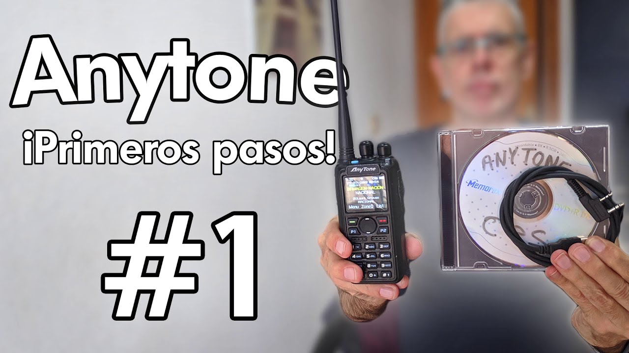 Anytone 868/878/878Plus Primer paso. Realizar la primera copia de seguridad.