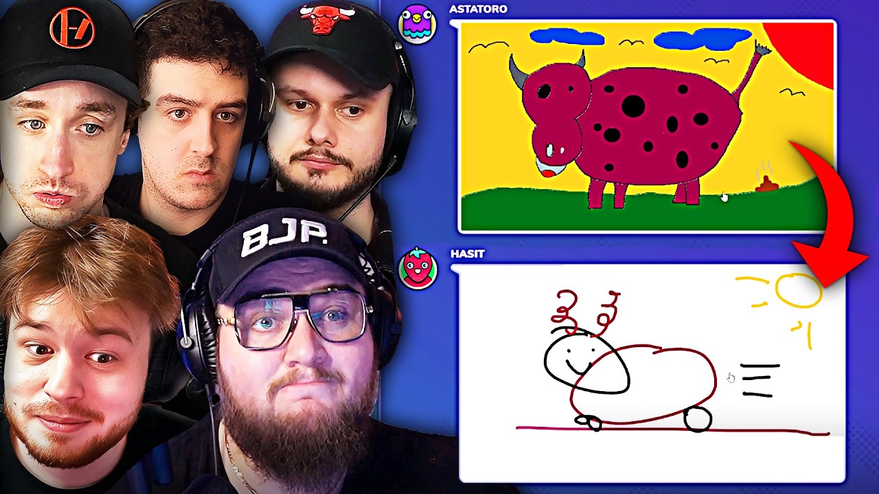 PŘEKRESLUJEME svoje OBRÁZKY NAVZÁJEM!