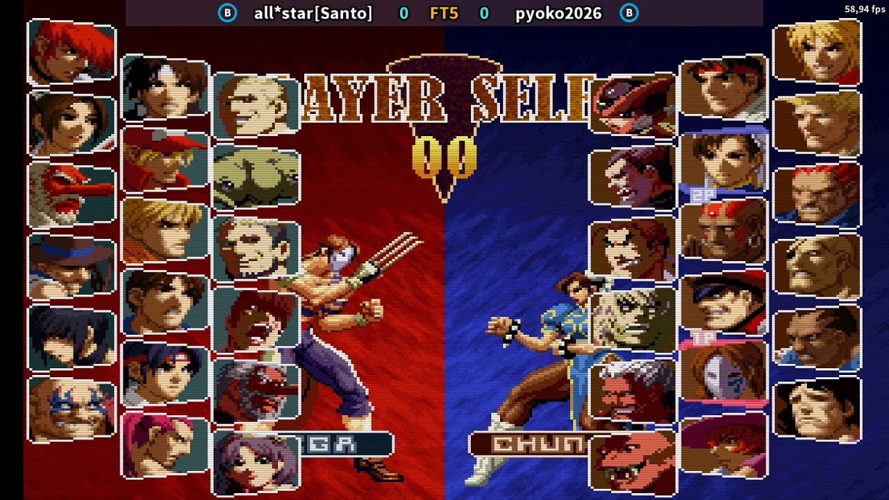 SNK vs. Capcom - SVC Chaos Super Plus all*star[Santo] VS pyoko2026 FT5-(FIGHTCADE)