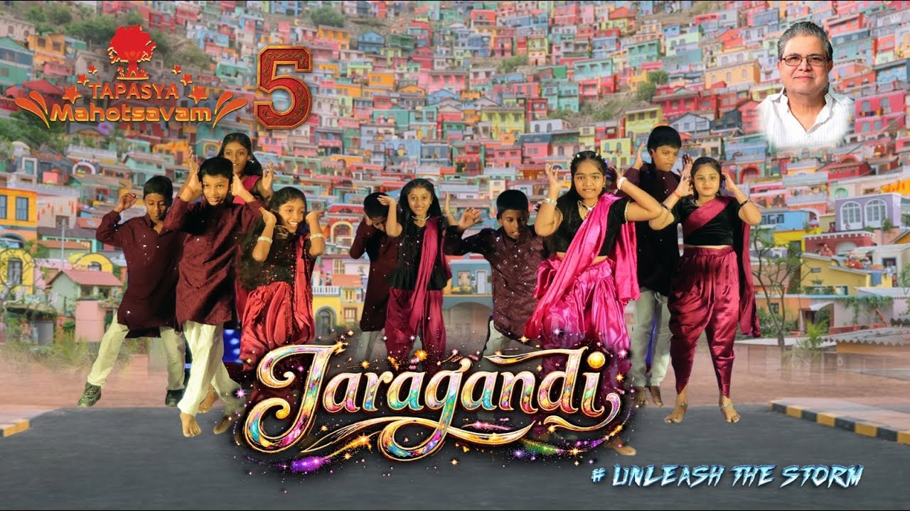 Jaragandi dance performance by Dr.Basheer's TAPASYA SCHOOL @TAPASYA MAHOTSAVAM 5