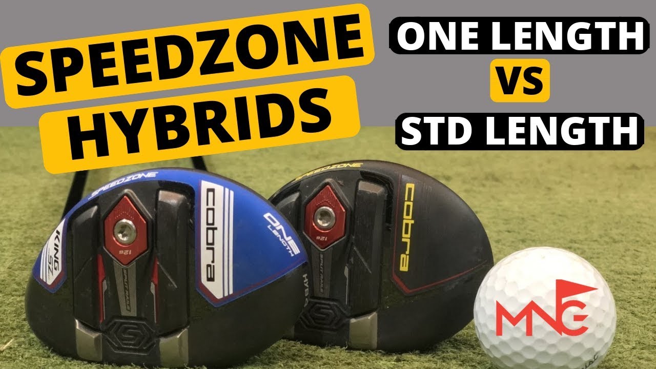 Cobra SpeedZone One Length Hybrid VS SpeedZone Standard Hybrid