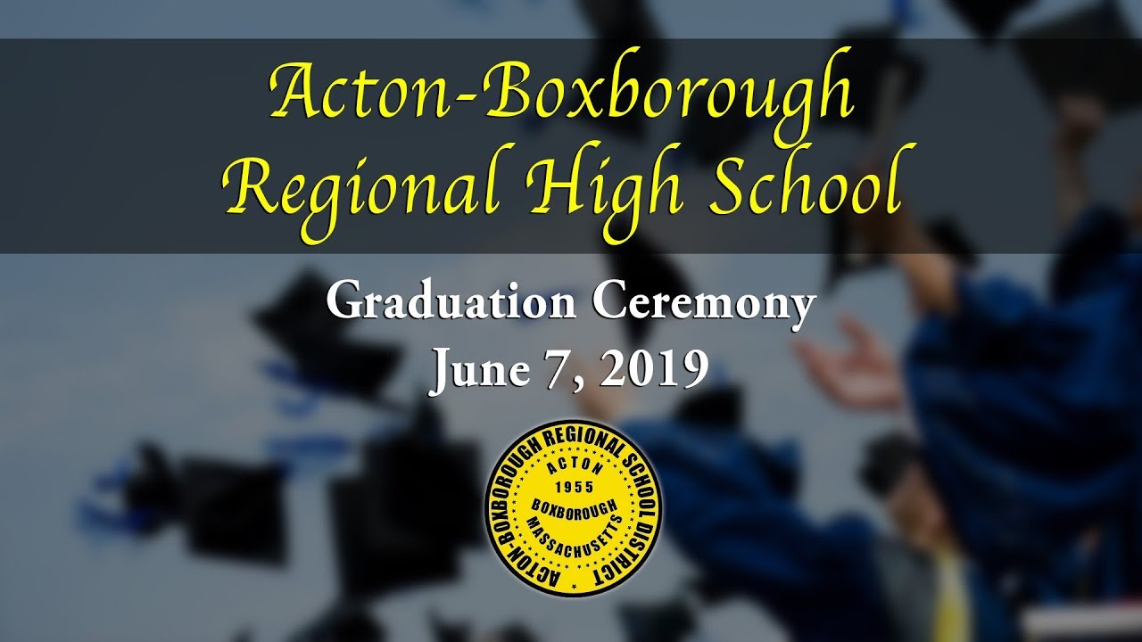ABRHS Graduation Ceremony - June 7th 2019