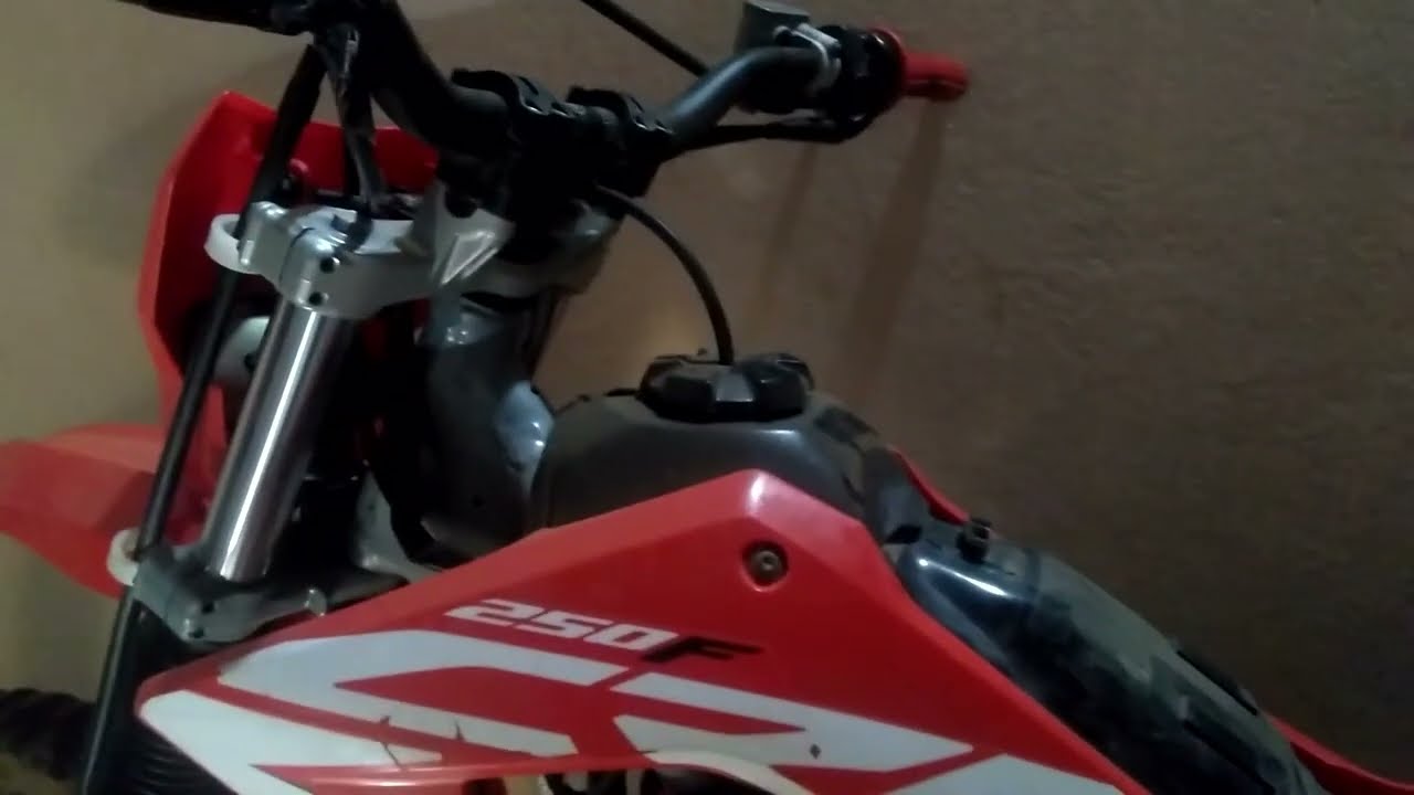CRF250F não liga - Um tipo de conserto simples e econômico em casa