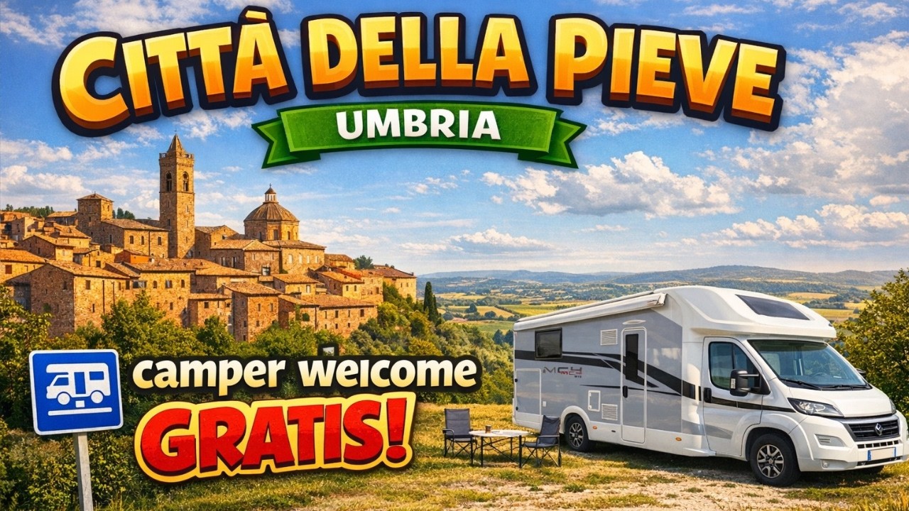 Città della Pieve in camper...non me l'aspettavo!