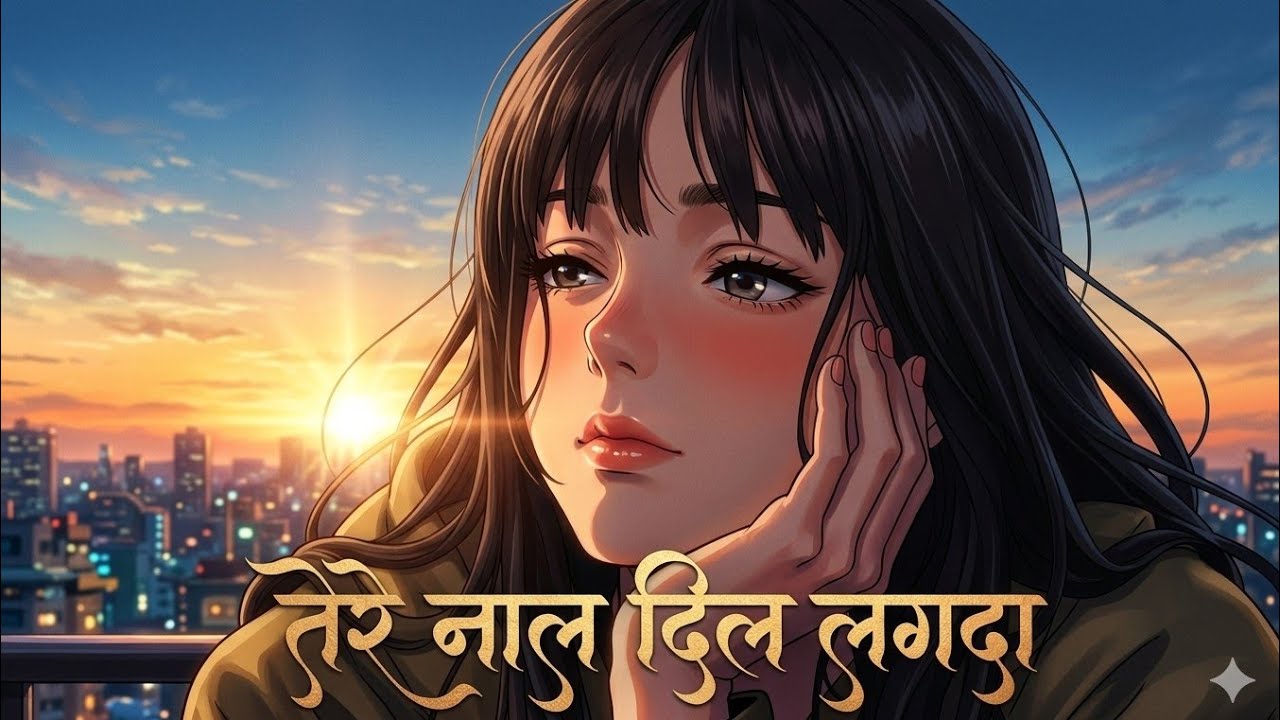 Tere Naal Dil Lagda | Romantic Punjabi Love Song | Hindi Lyrics | Manish Toppo Official | ToppoMUSIC