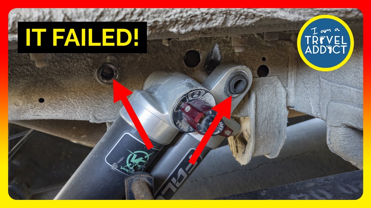 My Van Compass Shock Broke Off!