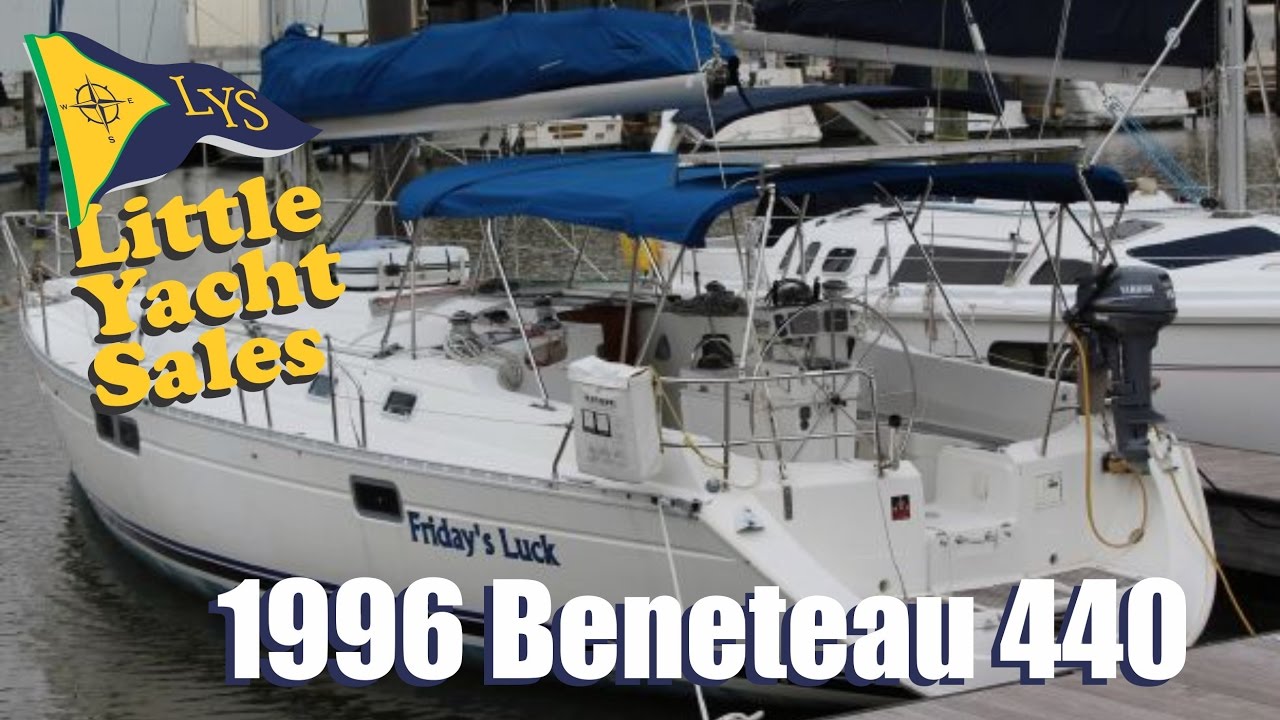 SOLD!!! 1996 Beneteau 440 Sailboat for sale at Little Yacht Sales, Kemah Texas